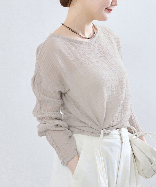 LES ATELIERS FRANCAIS DE CONFECTION ブラウス シャツ 「追加」LES 