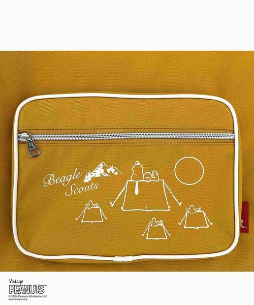 「Vintage PEANUTS」 リュック「ROOTOTEコラボ」 FREE イエロー レディース_画像9