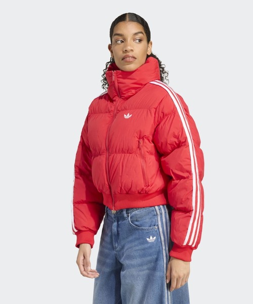 adidas（アディダス） ダウンコート ダウンジャケット アディカラー 