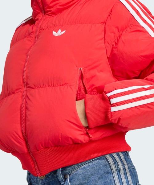 adidas（アディダス） ダウンコート ダウンジャケット アディカラー 