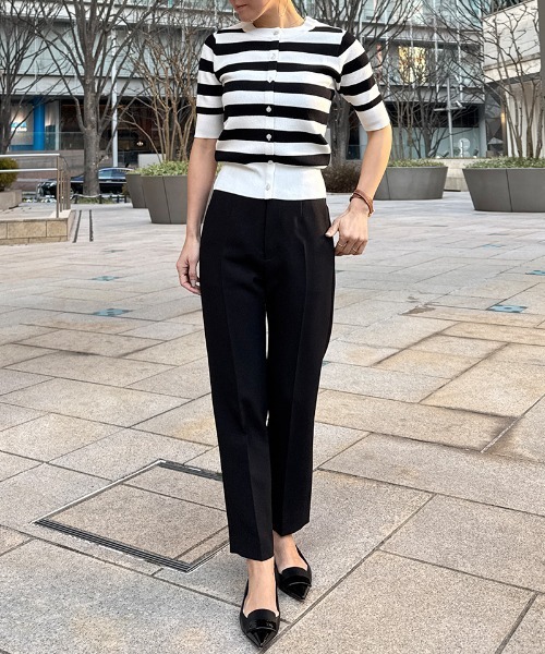 JENNE」 ニットカーディガン MEDIUM ブラック レディース : ZOZOTOWN