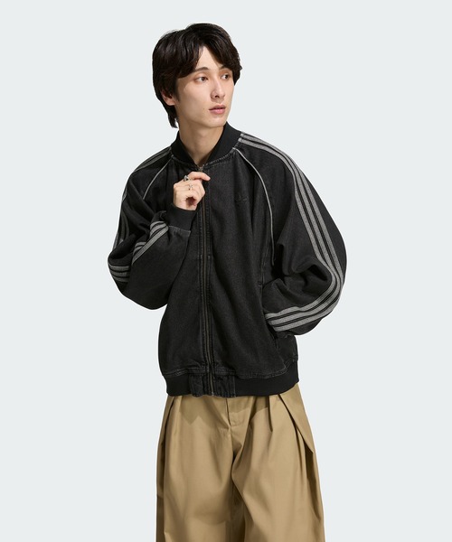 adidas（アディダス） デニムジャケット gジャン SST アディカラー