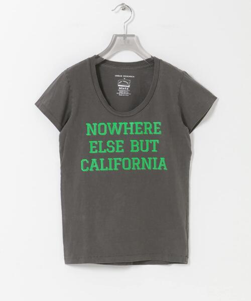 「MIXTA」 半袖Tシャツ「URBAN RESEARCHコラボ」 MEDIUM ライトグレー レディース_画像2
