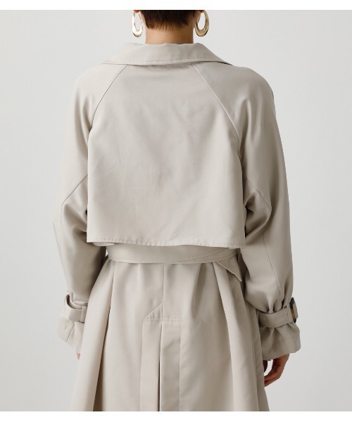 コート トレンチコート SINGLE FLAP TRENCH COAT/シングルフラップトレンチコート レディース | AZUL BY MOUSSY | 09