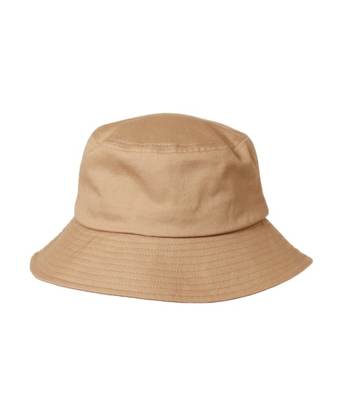 14+（イチヨンプラス） 帽子 ハット 無地シンプルバケットハット
