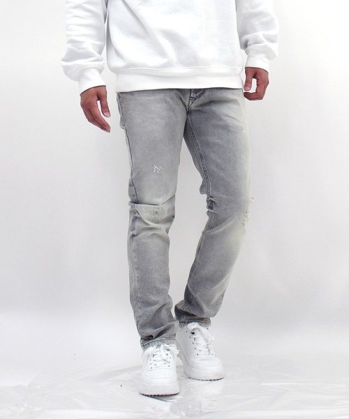 即納 最大半額 パンツ デニム ジーンズ スリムスキニー ダメージ ペイント デニムパンツ Thava Xp Zozotown Paypayモール店 通販 Paypayモール 最適な価格 Www Cristaxi Ro