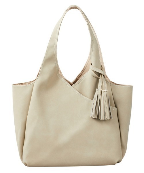GeeRA（ジーラ） トートバッグ A4対応フリンジ付トートバッグ