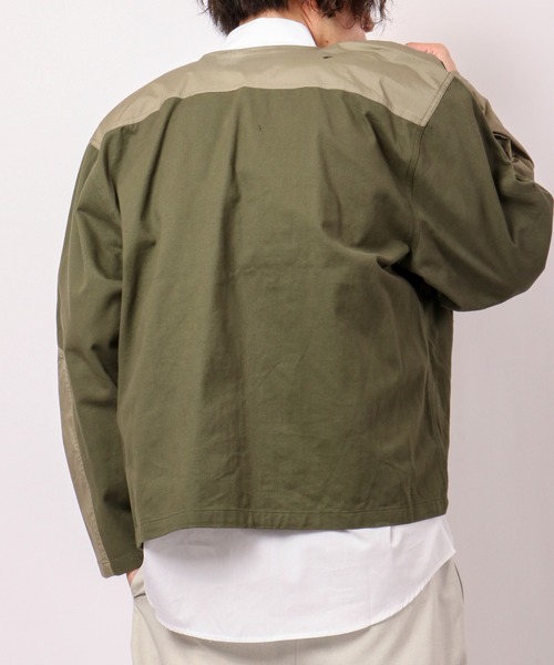 オフショル　ブルゾン Technical Zip-Blouson 「BULL」