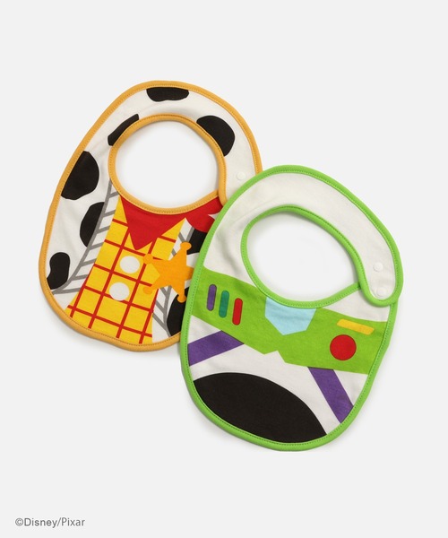 ☆123☆ ハンドメイド スタイ トイストーリー JAM & LINK スタイ よだれかけ トイ・ストーリー / スタイ2枚セット