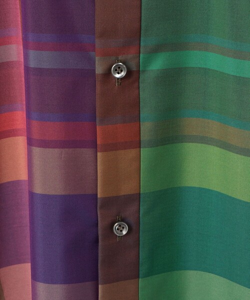 アウター TOMORROWLAND .B シルクプリエステルタフタ チェックロングシャツ チェックロングシャツ .B アウター TOMORROWLAND シルクプリエステルタフタ N6030211398(38720円)