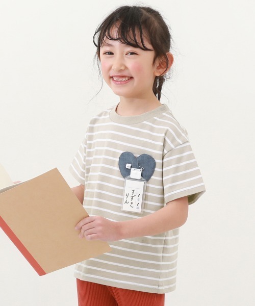 tシャツ Tシャツ キッズ 名札穴あかない 半袖Tシャツ｜zozo｜12