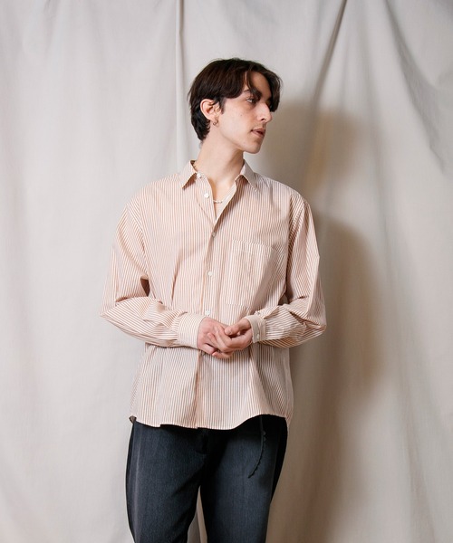 FACTOTUM（ファクトタム） シャツ 「FACTOTUM」ボイルコットンラウンド