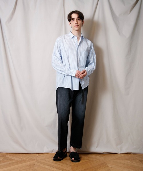 FACTOTUM（ファクトタム） シャツ 「FACTOTUM」ボイルコットンラウンド