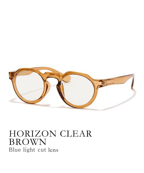 Jugaad14 伊達メガネ メガネ 眼鏡 「jugaad14」HORIZON CLEAR blue