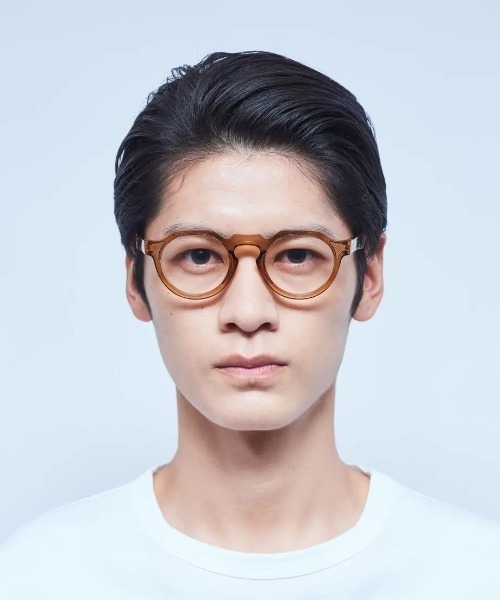 Jugaad14 伊達メガネ メガネ 眼鏡 「jugaad14」HORIZON CLEAR blue