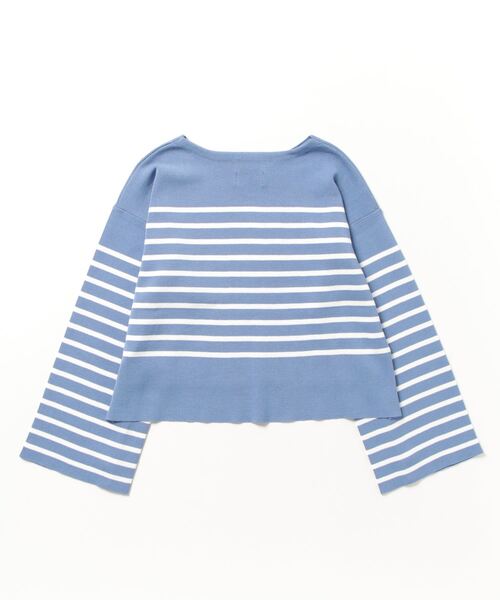 tシャツ Marie Miller ボーダーベルスリーブトップ レディース MARIE MILLER tシャツ Marie Miller ボーダーベルスリーブトップ