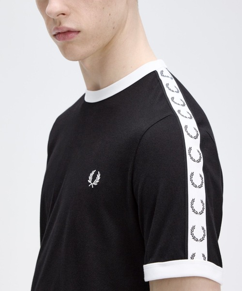 FRED PERRY（フレッドペリー） tシャツ Taped Ringer T-Shirt／テープ