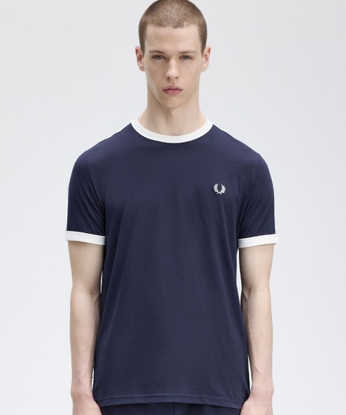 FRED PERRY（フレッドペリー） tシャツ Taped Ringer T-Shirt／テープ