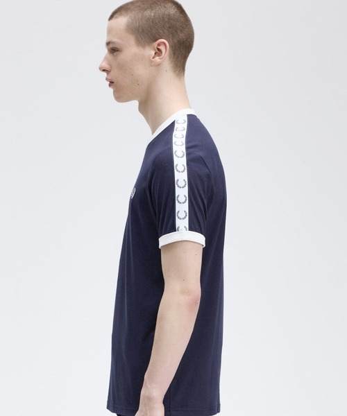 FRED PERRY（フレッドペリー） tシャツ Taped Ringer T-Shirt／テープ