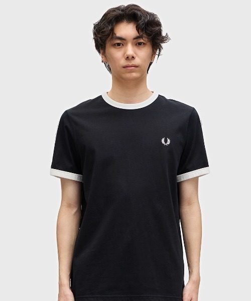 FRED PERRY（フレッドペリー） tシャツ Taped Ringer T-Shirt／テープ