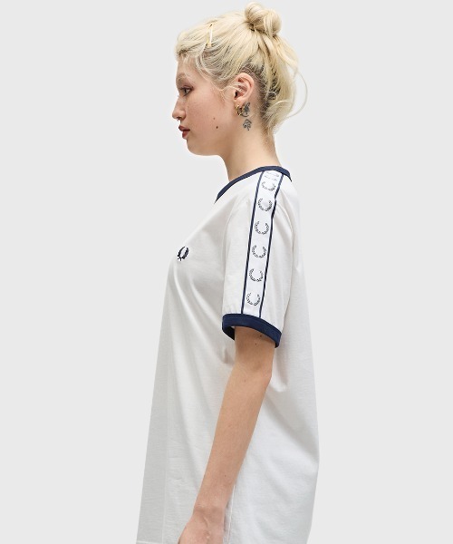 【新品タグつき】Fred Perry tシャツ FRED PERRY/RINGER T-SHIRT【限定展開】｜Daytona Park(FREAK'S