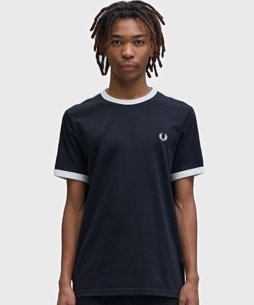 FRED PERRY（フレッドペリー） tシャツ Taped Ringer T-Shirt／テープ