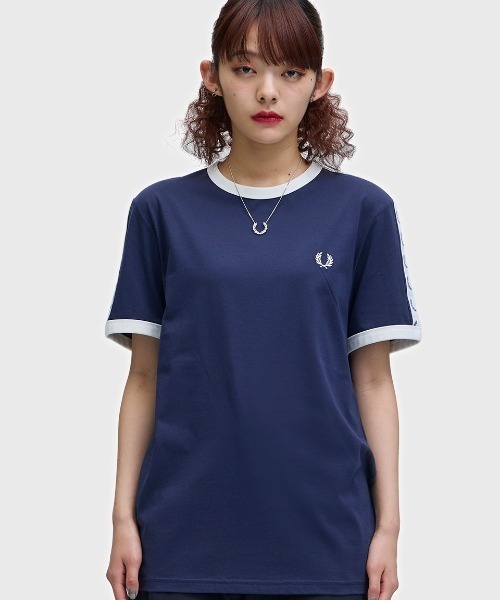 FRED PERRY（フレッドペリー） tシャツ Taped Ringer T-Shirt／テープ