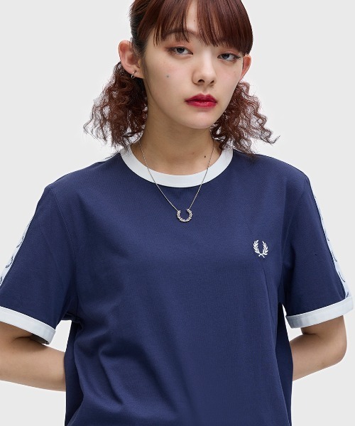 FRED PERRY（フレッドペリー） tシャツ Taped Ringer T-Shirt／テープ