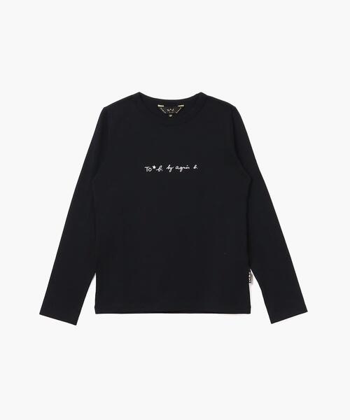 To b. by agnes tシャツ ロゴロングスリーブ Tシャツ To b. by agnes tシャツ ロゴロングスリーブ Tシャツ