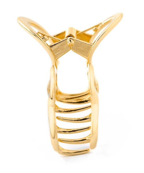 ANEMONE ヘアクリップ リボンラインメタルバンス : ZOZOTOWN Yahoo!店