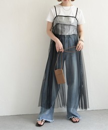 ワンピース チュールレースキャミワンピース｜ZOZOTOWN Yahoo!店