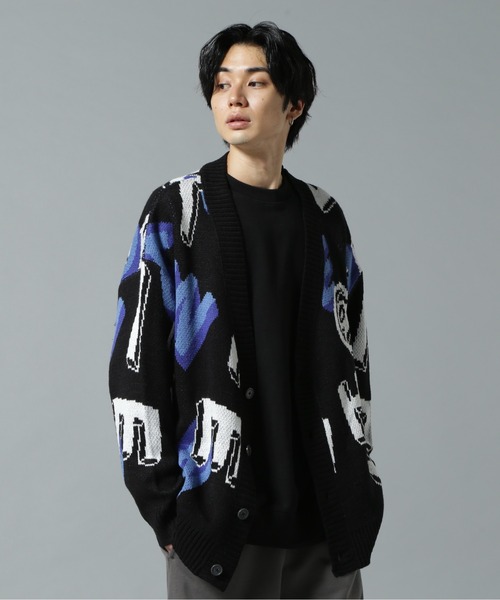 WHITELAND カーディガン 「WEB＆DEPOT限定」WHITELAND/ホワイト