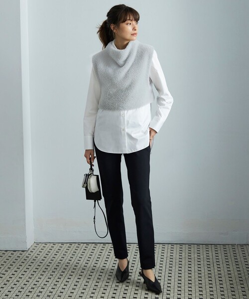 ICB（アイシービー） パンツ 「洗える」テックストレッチ レギンス