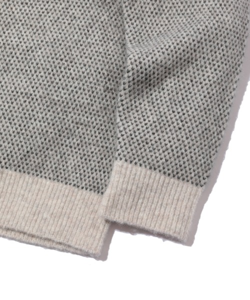 MEN'S BIGI（メンズビギ） セーター ニット バーズアイクルーネック