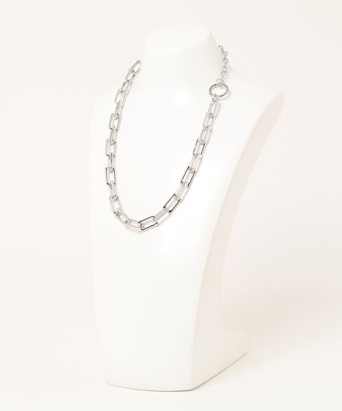 COO+i ネックレス スクエアチェーンチョーカー レディース メンズ  