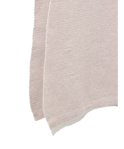 MIDIUMISOLID ベスト ジレ for Ladies アラウンド2WAYニット