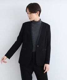 INDIVI スーツ　美品　日本製　38サイズ INDIVI - インディヴィ/テーラードジャケット/レディース/黒/38