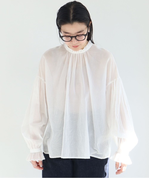 fig London（フィグロンドン） ブラウス シャツ _Duca BL