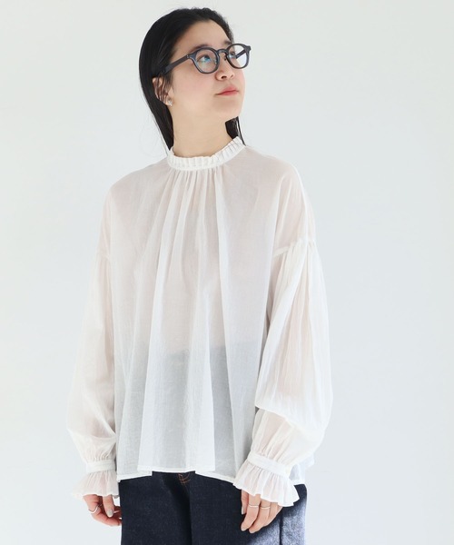 fig London（フィグロンドン） ブラウス シャツ _Duca BL