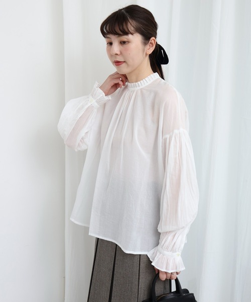 fig London（フィグロンドン） ブラウス シャツ _Duca blouse