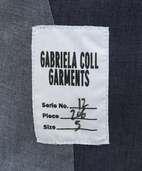 GABRIELA COLL GARMENTS /デニムジャケット GABRIELA COLL GARMENTS ガブリエラ コール ガーメンツ】 DENIM