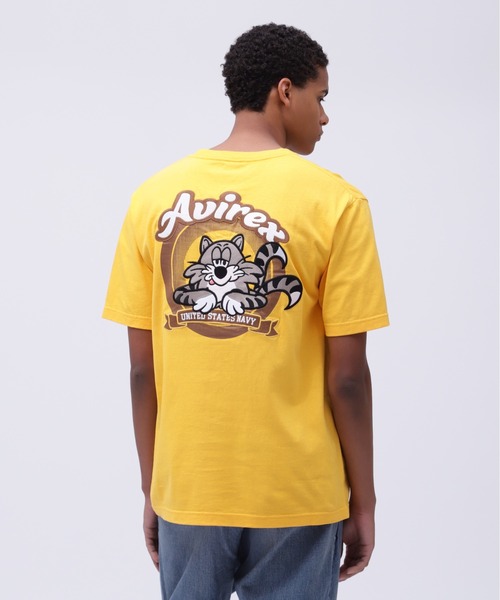 *AVIREX* TOMCAT Ｔシャツ WEB&DEPOT限定》TOMCAT T-SHIRT | AVIREX（アヴィレックス