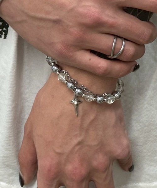 XU ブレスレット 「XU」galaxy chain bracelet(1) / 「エックス