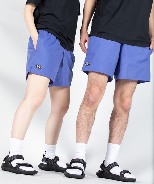 UNDER ARMOUR パンツ UAアイコン クリンクル ウーブン ボレー