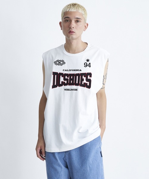 DC SHOES タンクトップ 24 TEAM SLEEVELESS/DCヘビーウェイト
