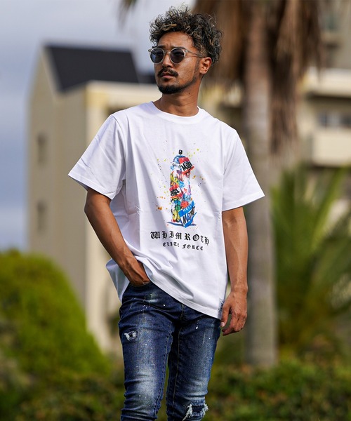 adamsJUGGLER（アダムスジャグラー） tシャツ W/R O.Eスプレーティー