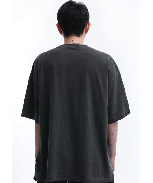 ★OY★PIGMENT BLUE PATCH T-PINK★正規品/韓国直送料込/人気 OY tシャツ 「OY/オーワイ」 PIGMENT BLUE PATCH T/ピグメント
