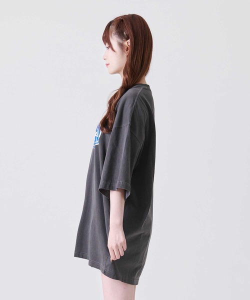 OY tシャツ 「OY/オーワイ」 PIGMENT BLUE PATCH T/ピグメント