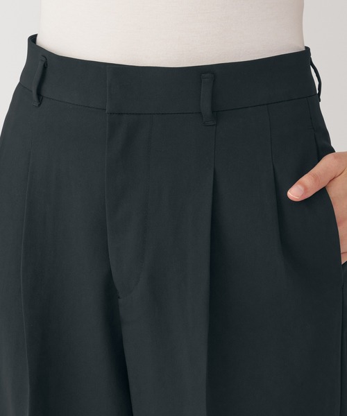 無印良品 パンツ 婦人 撥水 テーパードパンツ レディース