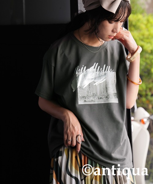 tシャツ 「追加」PARIS NIGHT フォトTEE レディース 楽天市場】Tシャツ レディース トップス 半袖 街並み 送料無料